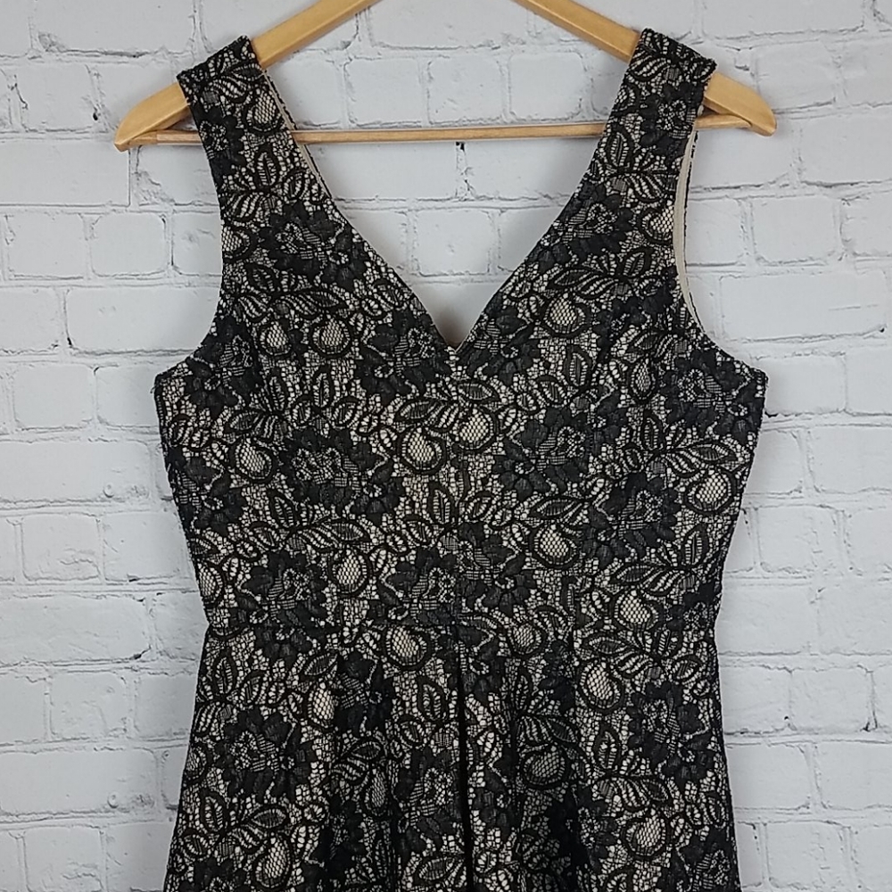 Blue Rain All Over Lace Dress - Picture 2 of 5